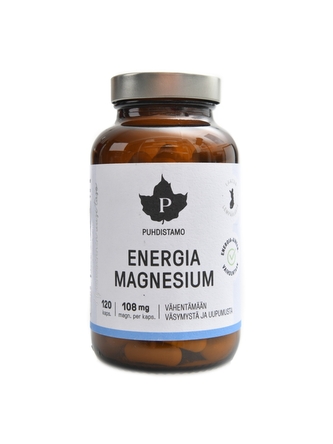 Puhdistamo - Energia Magnesium 120 kapslí