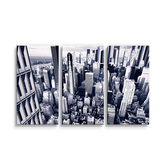 Obraz - 3-dílný Mrakodrapy 2: 120x80 cm