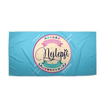 Ručník Všechno nejlepší k narozeninám: 50x100 cm