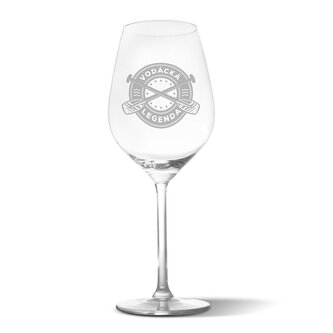 Sklenička na víno Vodácká legenda: 49 cl