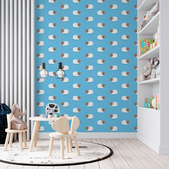 Tapeta Ovečky: 336x220 cm