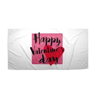 Ručník Happy Valentine’s day: 70x140 cm Ručník Happy Valentine’s day: 70x140 cm