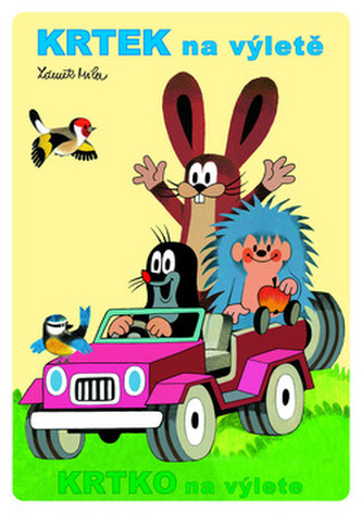 Omalovánky Krtek na výletě 14,5x21cm