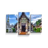 Obraz - 3-dílný Chrám: 75x50 cm