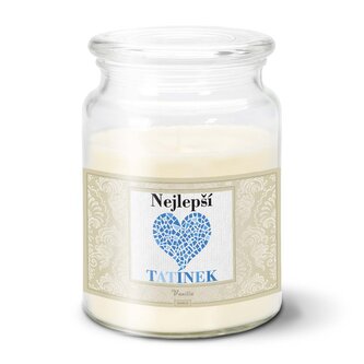 Svíčka Nejlepší tatínek: 500 g 