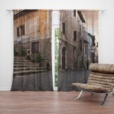 Závěs Starý dům 2: 2ks 140x250cm