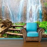 Tapeta Posezení u vodopádu: 336x220 cm