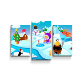 Obraz - 3-dílný Antarktida: 75x50 cm