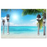 Prostírání Pláž s palmami: 40x30cm