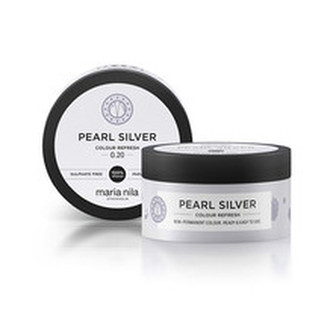 Maria Nila Jemná vyživující maska bez permanentních barevných pigmentů Pearl Silver (Colour Refresh Mask) Jemná vyživující maska bez permanentních barevných pigmentů Pearl Silver (Colour Refresh Mask) - Objem 100 ml woman