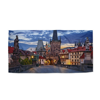 Ručník Karlův most: 70x140 cm Ručník Karlův most: 70x140 cm
