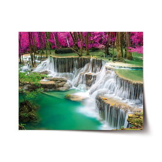 Plakát Vodopády: 120x80 cm