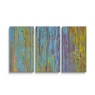 Obraz - 3-dílný Dřevěná abstrakce: 120x80 cm