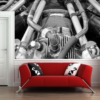 Tapeta Motor: 208x125 cm