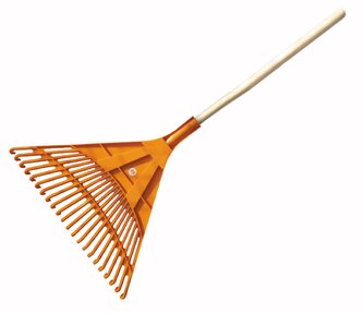 hrábě vějířové rovná 22z. s nás.dřev.  KT-CX22B