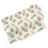 Deka Paví peříčka: 190x140 cm