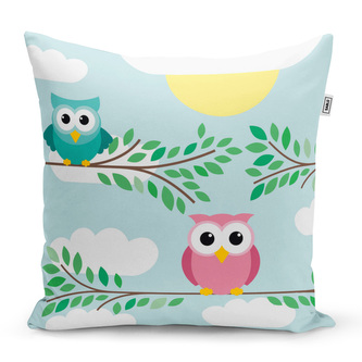 Polštář Sovičky: 60x60 cm
