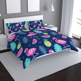 Povlečení Růžoví plameňáci: 140x200 / 90x70