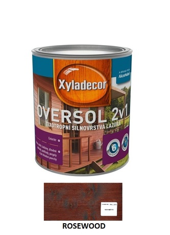 Xyladecor Oversol 2v1 0,75l Rosewood