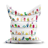 Sedací vak Ptáčci: 150x100 cm