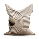 Sedací vak Otisk v písku: 150x100 cm