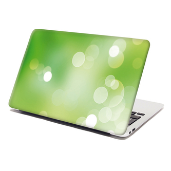 Samolepka na notebook Zelená abstrakce 2: 29x20 cm