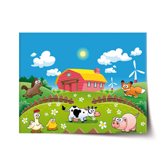 Plakát Farma: 120x80 cm