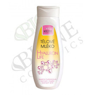 Bione Cosmetics Tělové mléko s kyselinou hyaluronovou Hyaluron Life 300 ml woman