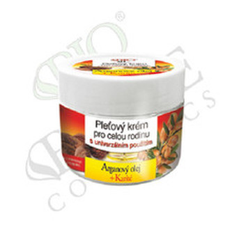 Bione Cosmetics Pleťový krém pro celou rodinu Arganový olej + Karité 260 ml woman