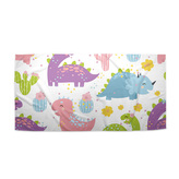 Ručník Dinosauři s kaktusy: 50x100 cm