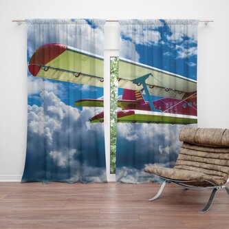 Závěs Letoun: 2ks 140x250cm