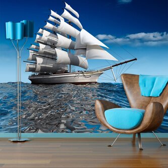 Tapeta Loď: 336x220 cm