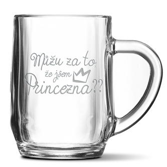 Půllitr Můžu za to, že jsem princezna: 0,5