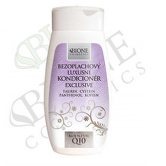 Bione Cosmetics Bezoplachový luxusní kondicionér Exclusive Q10 260 ml woman