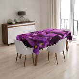 Ubrus Fialové květy: 130x170 cm