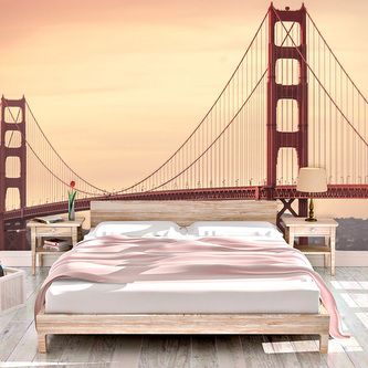 Tapeta Golden Gate 2: 208x125 cm Tapeta Golden Gate 2: 208x125 cm