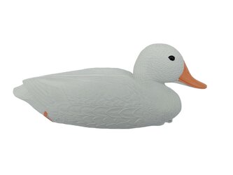 dekorace zahradní kachna bílá