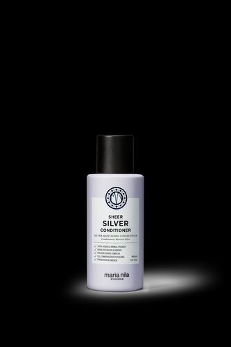 Maria Nila Hydratační kondicionér neutralizující žluté tóny vlasů Sheer Silver (Conditioner) Hydratační kondicionér neutralizující žluté tóny vlasů Sheer Silver (Conditioner) - Objem 100 ml woman