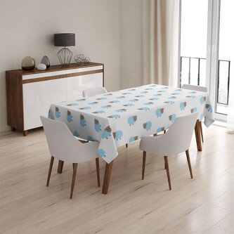 Ubrus Modré ovce: 130x170 cm Ubrus Modré ovce: 130x170 cm