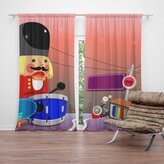 Závěs Bubeníček: 2ks 140x250cm