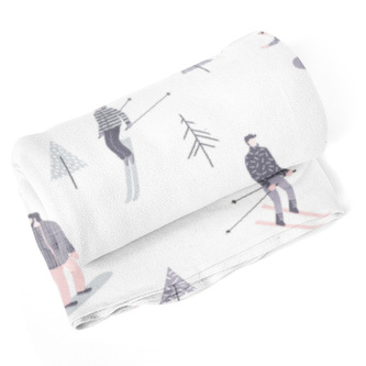 Deka Lyžaři: 150x120 cm