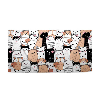 Ručník Roztomilá zvířátka: 50x100 cm