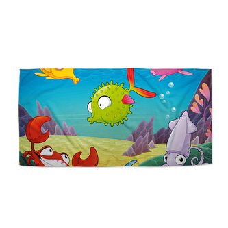 Ručník Podmořský svět 2: 50x100 cm