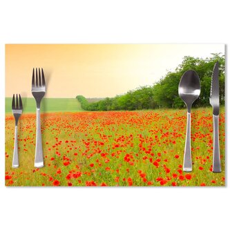 Prostírání Pole vlčích máků: 40x30cm