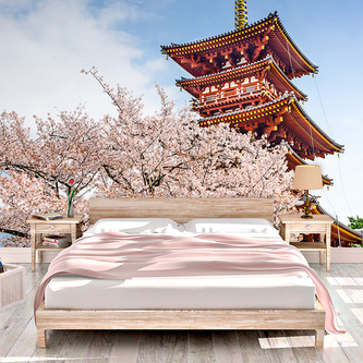 Tapeta Čínská věžička: 336x220 cm