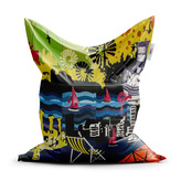 Sedací vak Malba: 150x100 cm