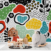 Tapeta Dětské malování: 336x220 cm