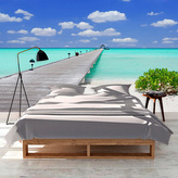 Tapeta Molo na pláži: 336x220 cm