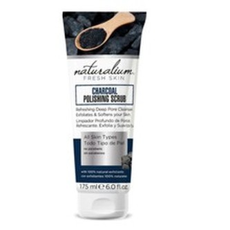 Naturalium Tělový peeling dřevěné uhlí (Charcoal Polishing Scrub) 175 ml woman