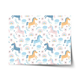 Plakát Duhoví jednorožci: 120x80 cm